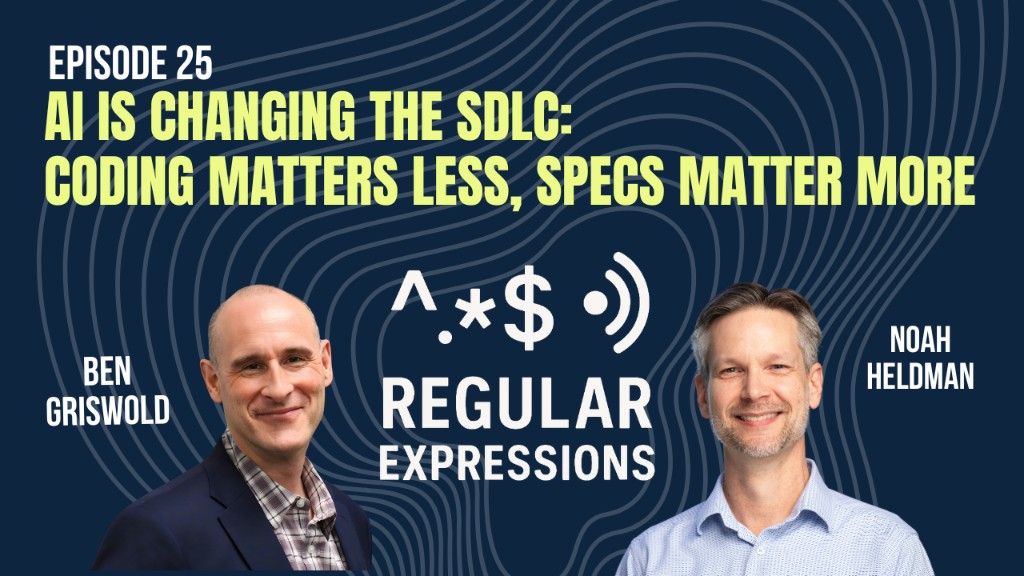 Episode artwork: AI Is Changing the SDLC: Coding Matters Less, Specs Matter More