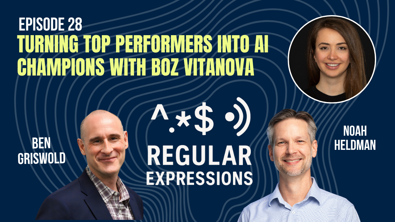 Episode artwork: Turning Top Performers Into AI Champions With Boz Vitanova